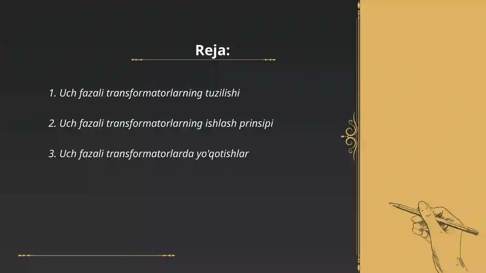 Uch fazali transformatorlar 2