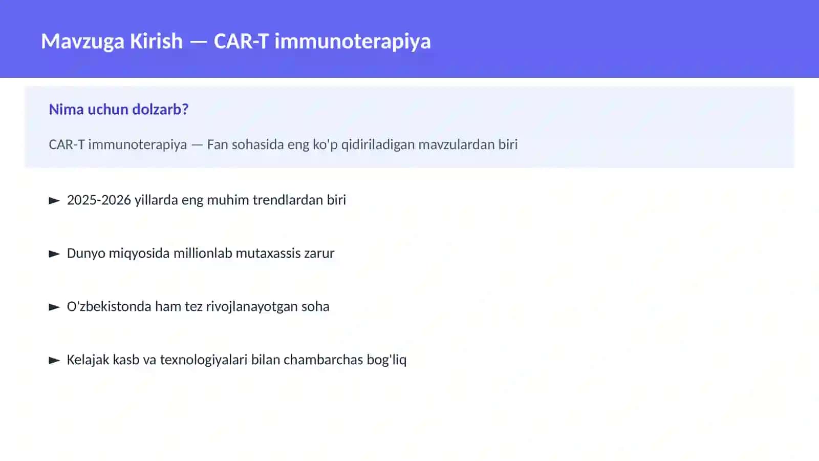 CAR-T immunoterapiya 2