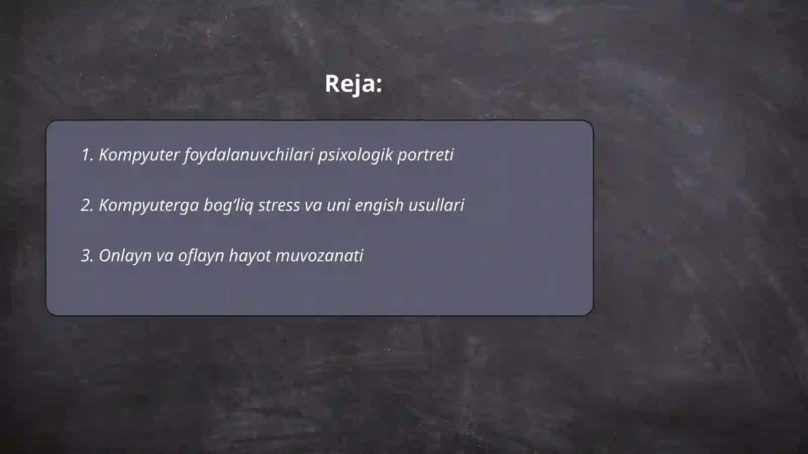 Kompyuterga bogʻliq shaxsning psixologik xususiyatlari 2