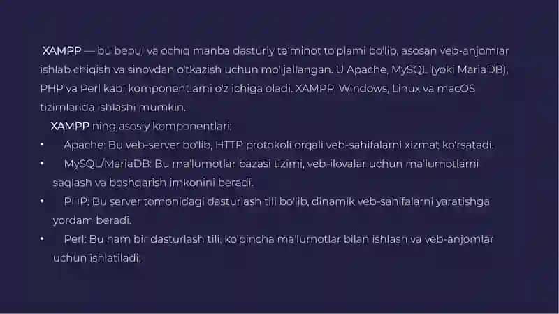 xampp dasturi 2
