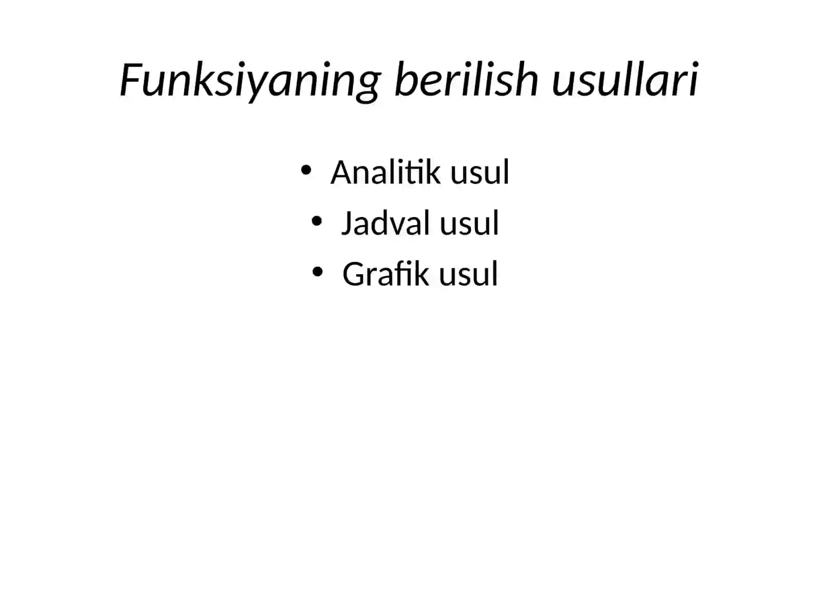 Funksiya 2