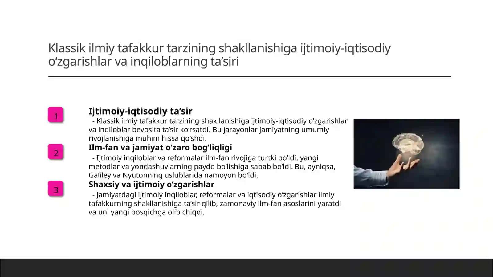 Klassik ilmiy tafakkur tarzi va uning shakllanishi sabablari 2