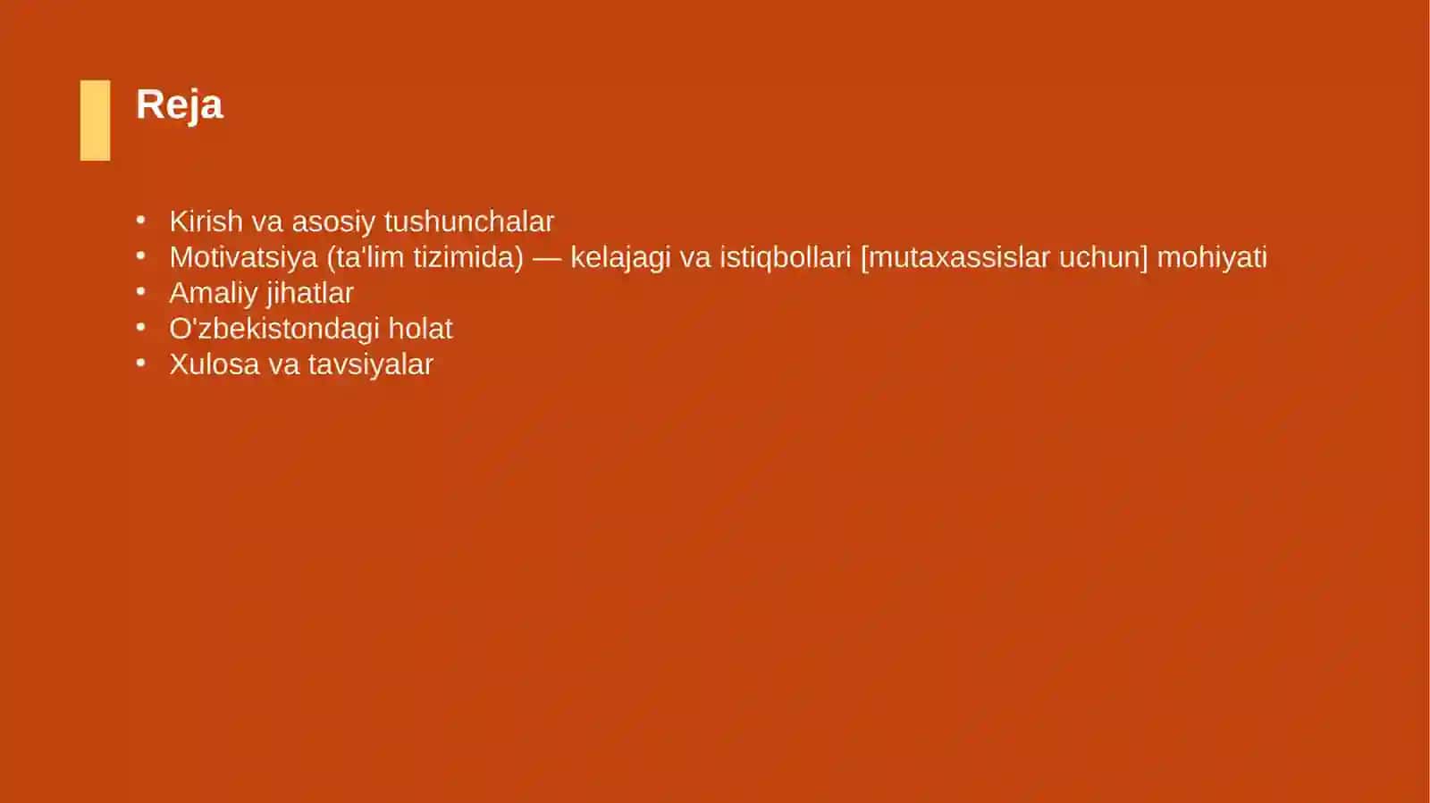Motivatsiya (ta'lim tizimida) — kelajagi va istiqbollari [mutaxassislar uchun] 2