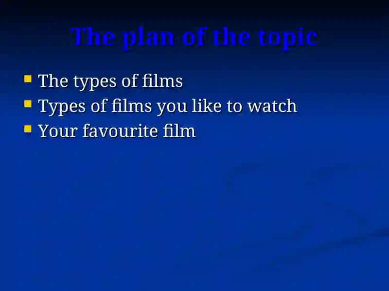 My favourite film 2