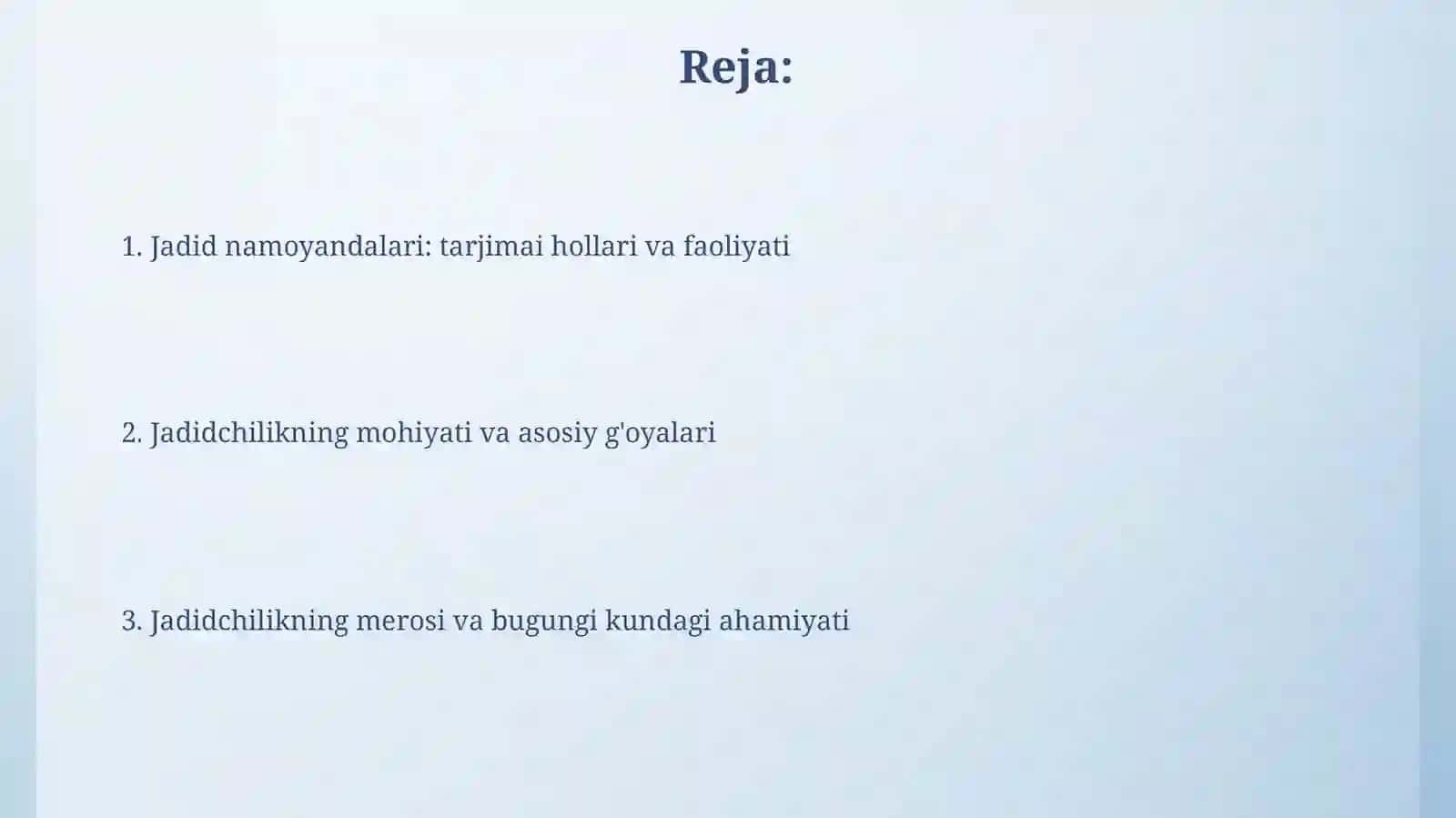 Jadid namoyondalari 2