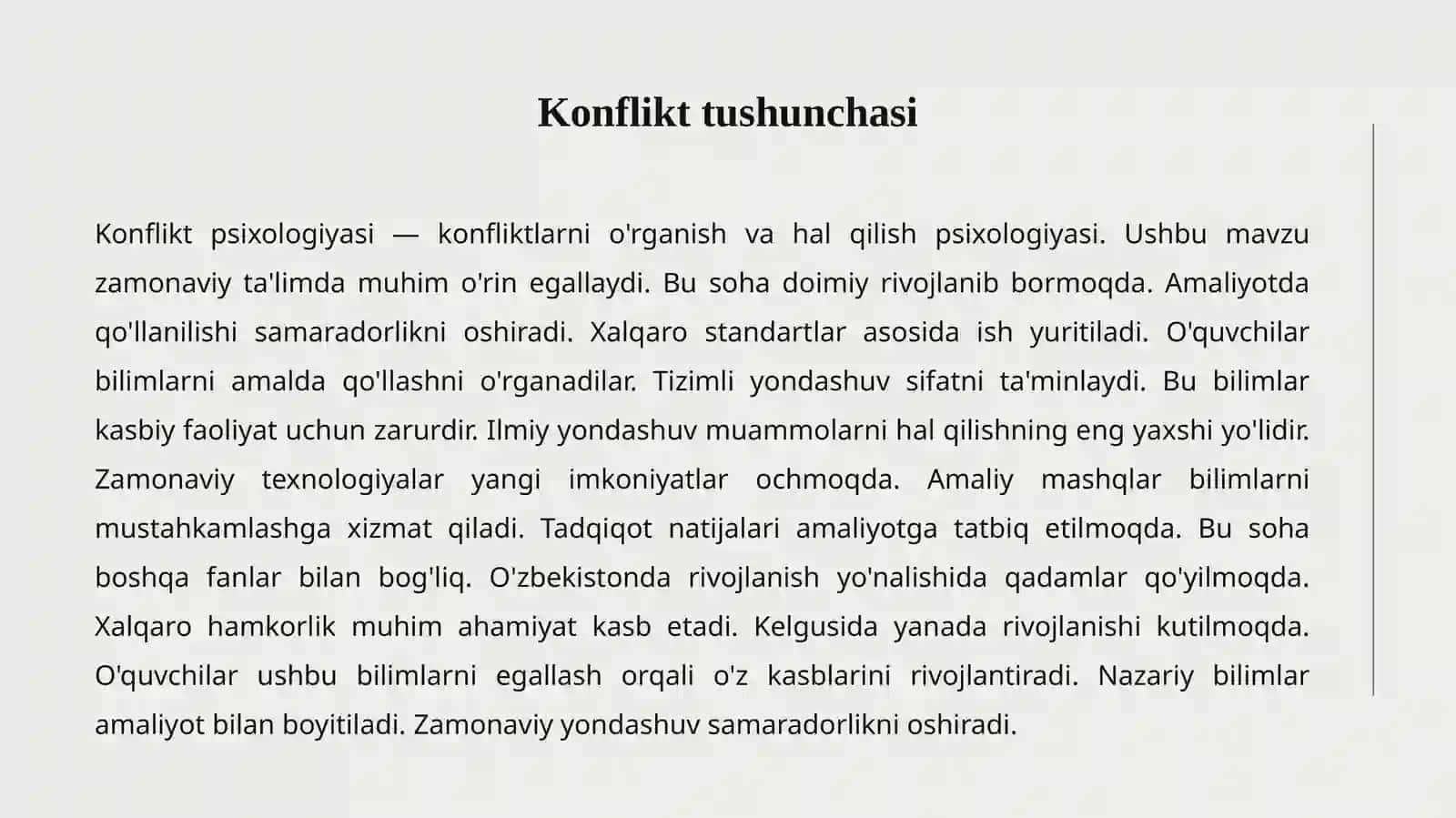 KONFLIKT PSIXOLOGIYASI 2