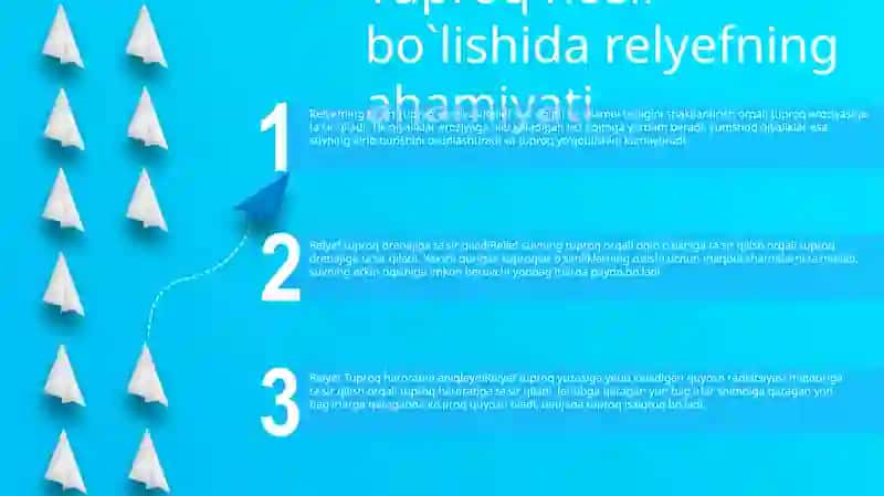 Tuproq Hosil Bulishida Relyefning Ahamiyati 2