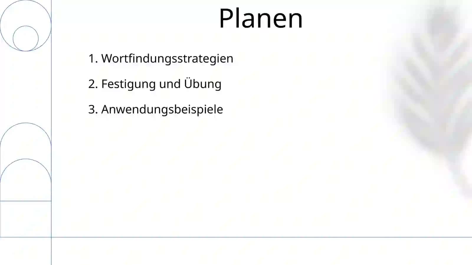 Neue Wörter demonstrieren 2