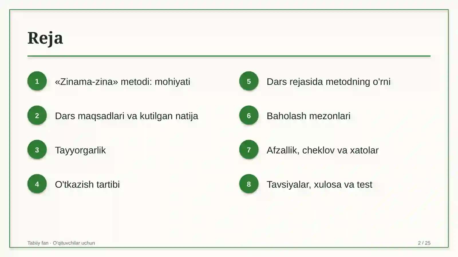 tabiiy fan darslarida zinama zina metodidan foydalanish 6893 2