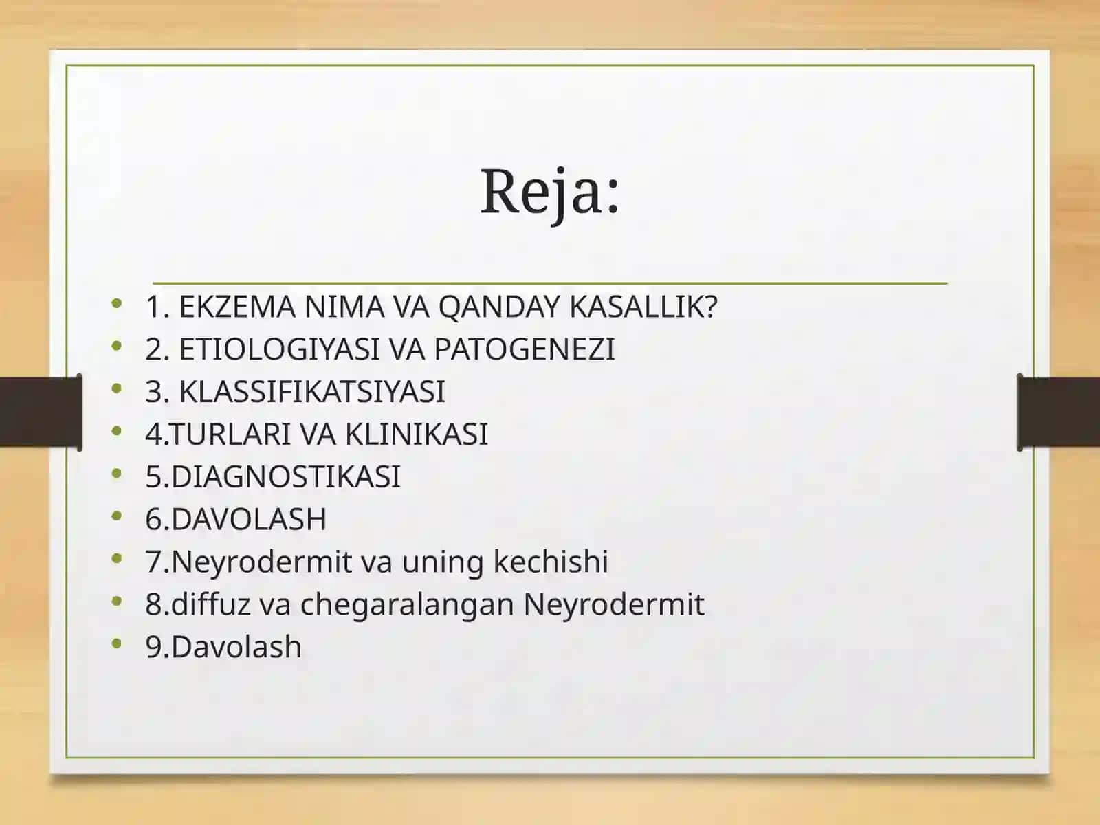 EKZEMA VA NEYRODERMATIT 2