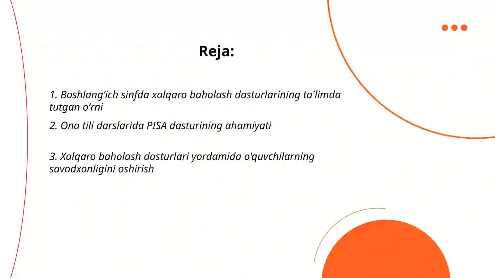 Boshlangʻich sinf ona tili darslarida xalqaro baholash dasturining oʻrni va ahamiyati 2