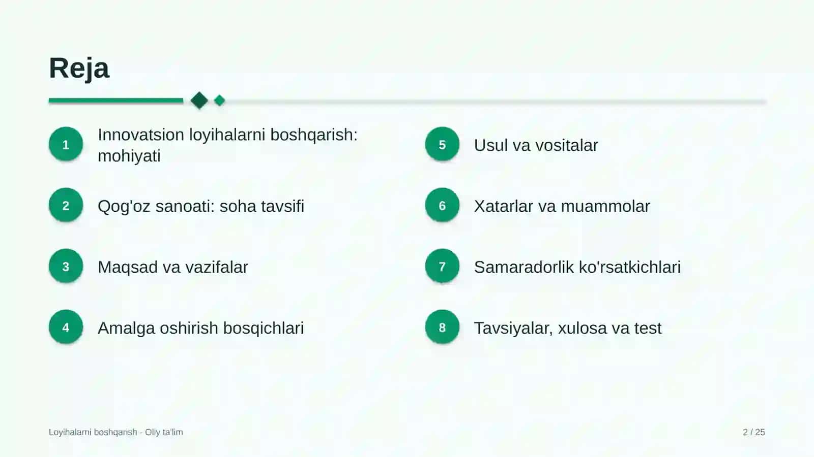 qog'oz sanoatida innovatsion loyihalarni boshqarish 7136 2