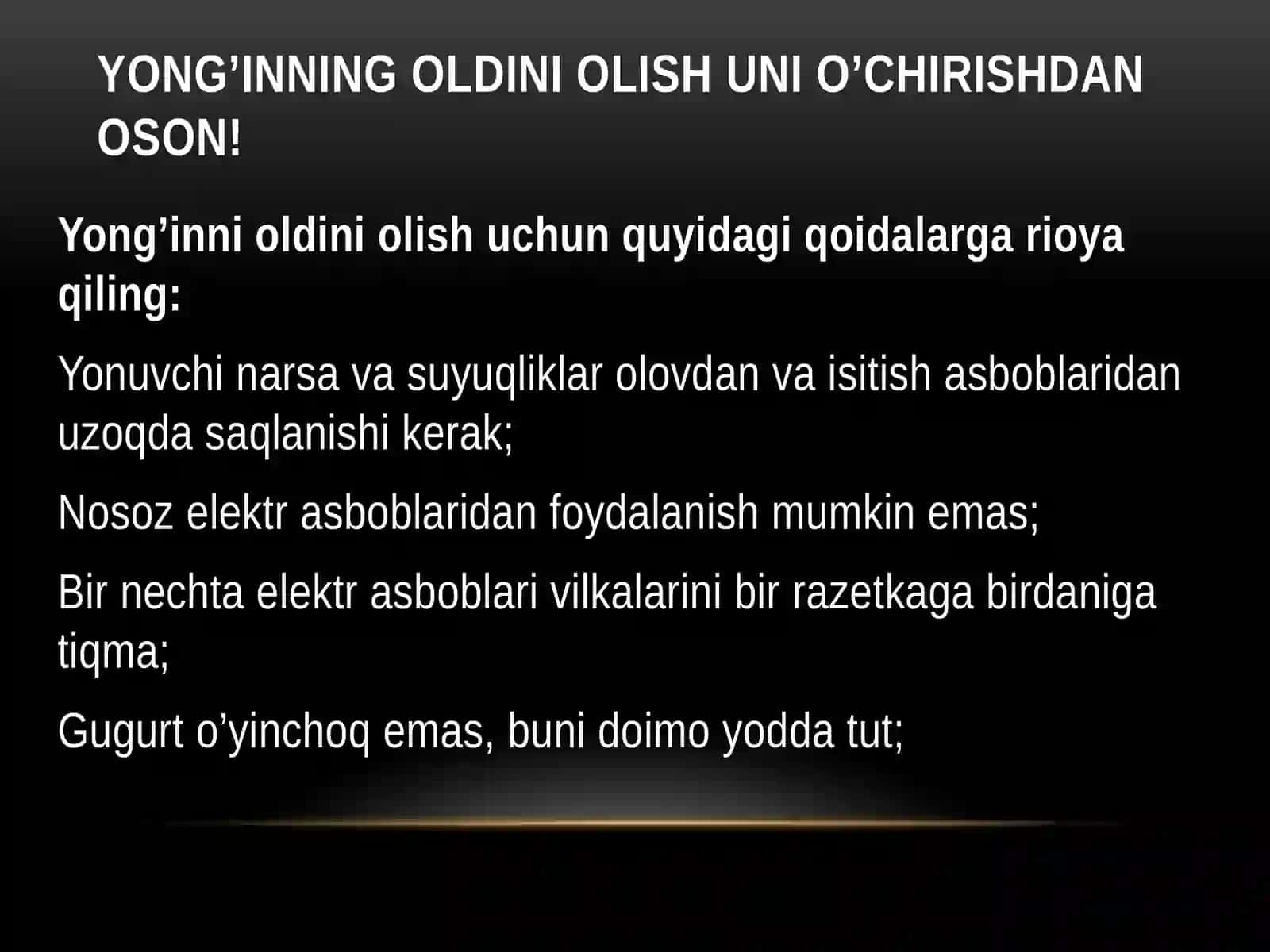 YONG’INNI O’CHIRISH USULLARI VA VOSITALARI 2
