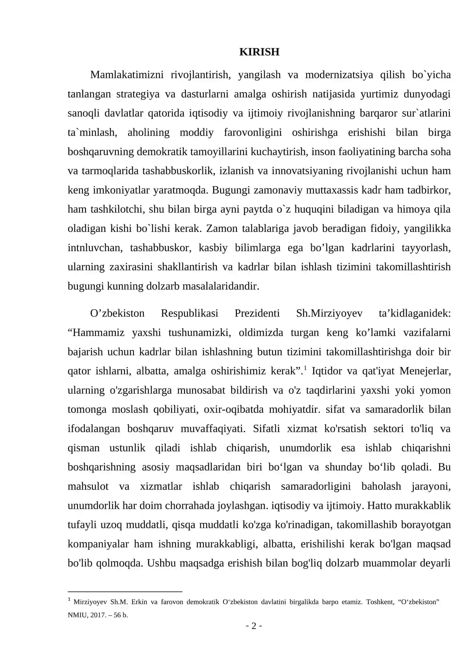 Menejment va uning bozor iqtisodiyotidagi roli 2