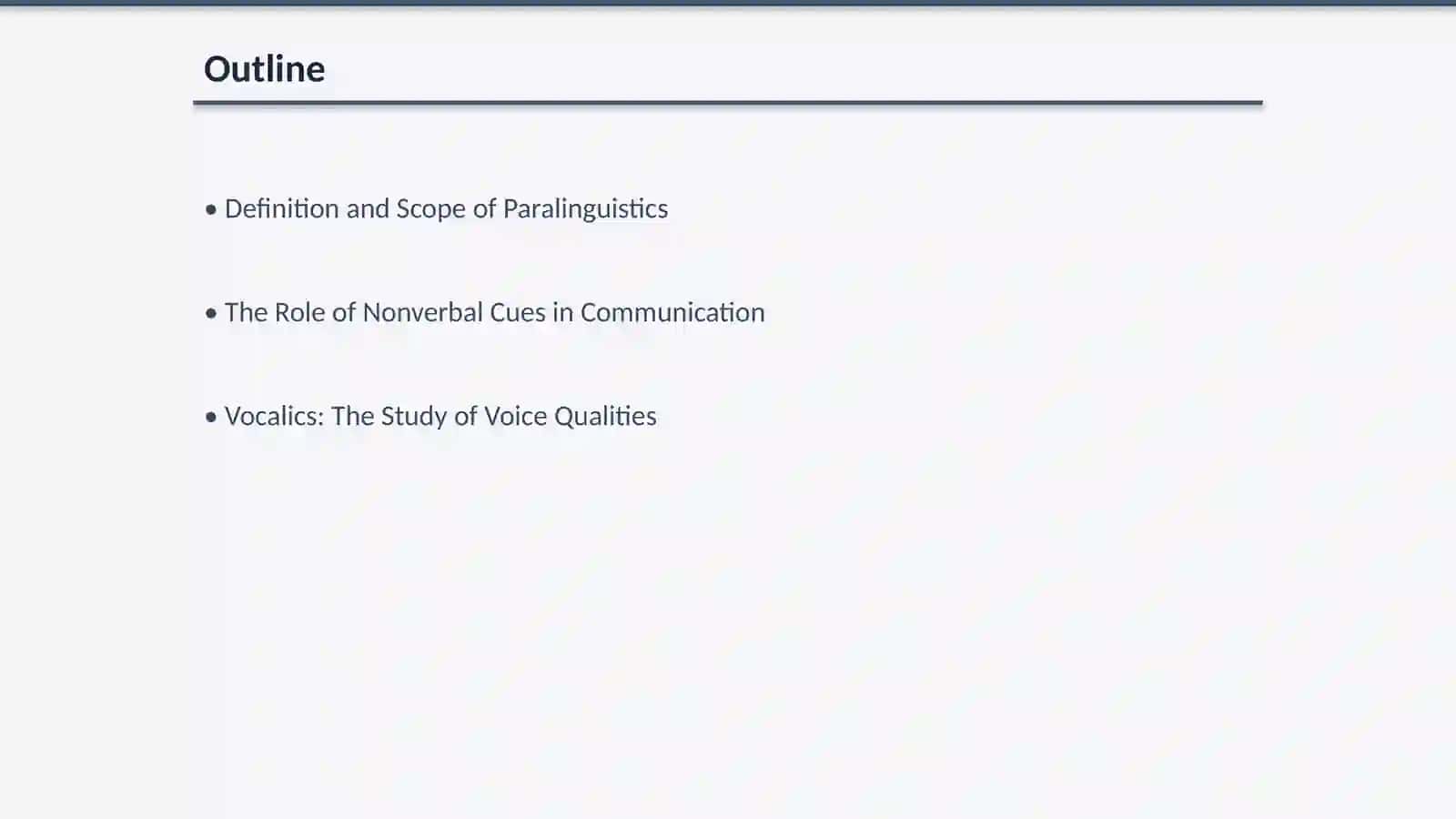 Introduction to paralinguistic 2