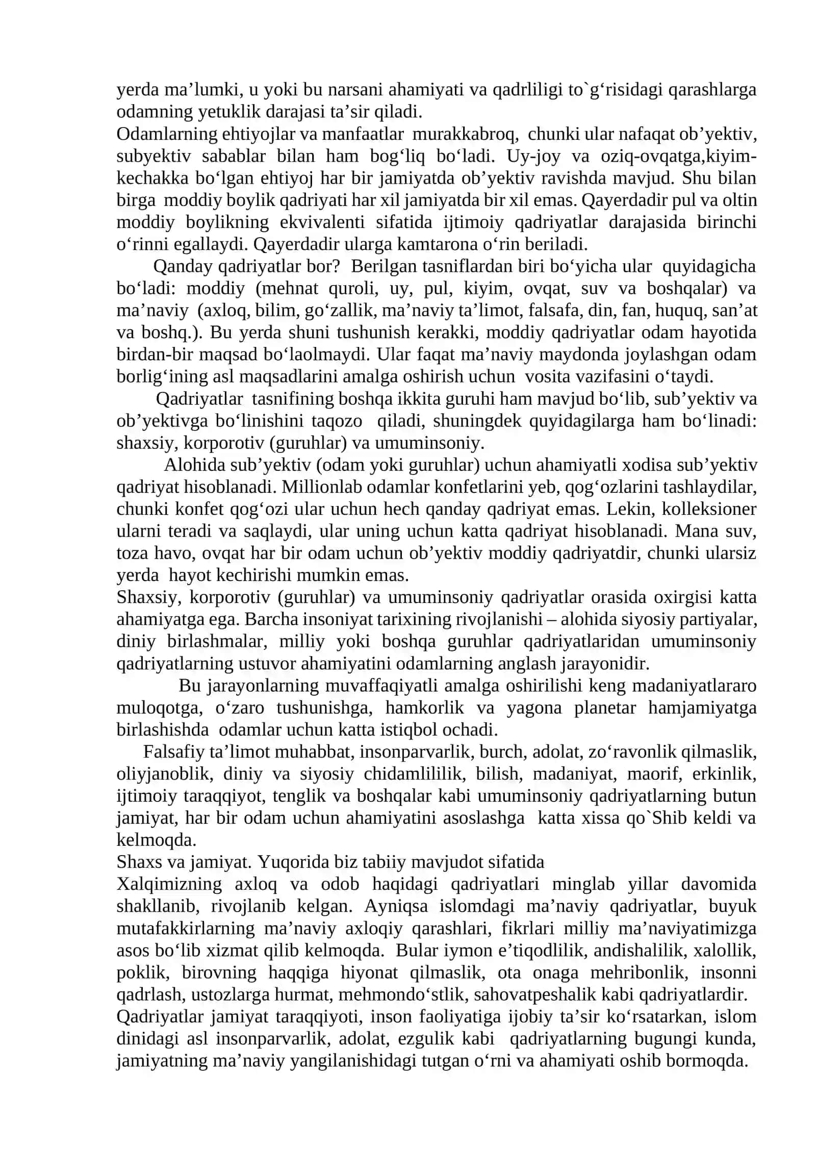 Islomda axloqiy qadriyatlar 2