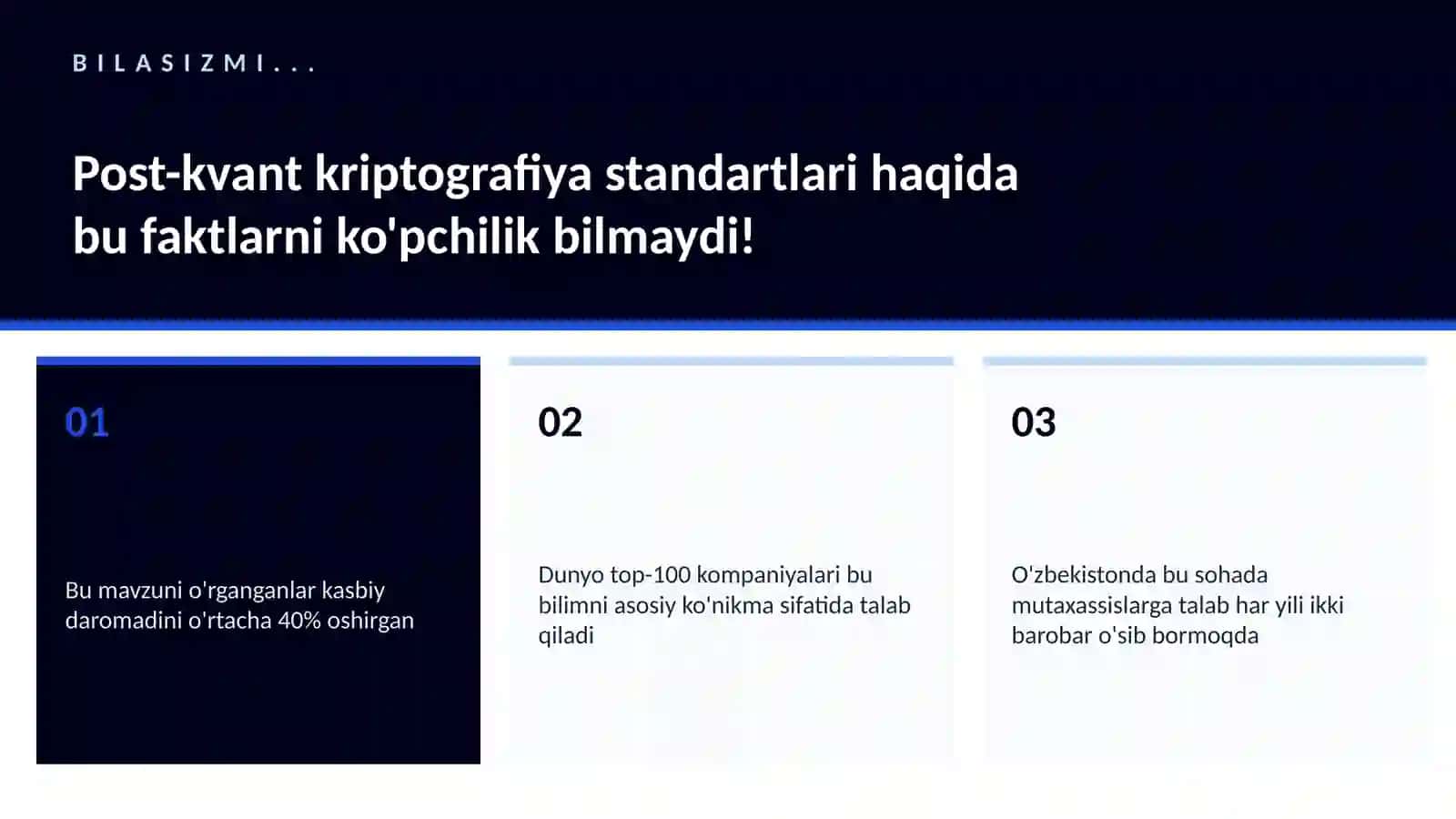 Post-kvant kriptografiya standartlari 2