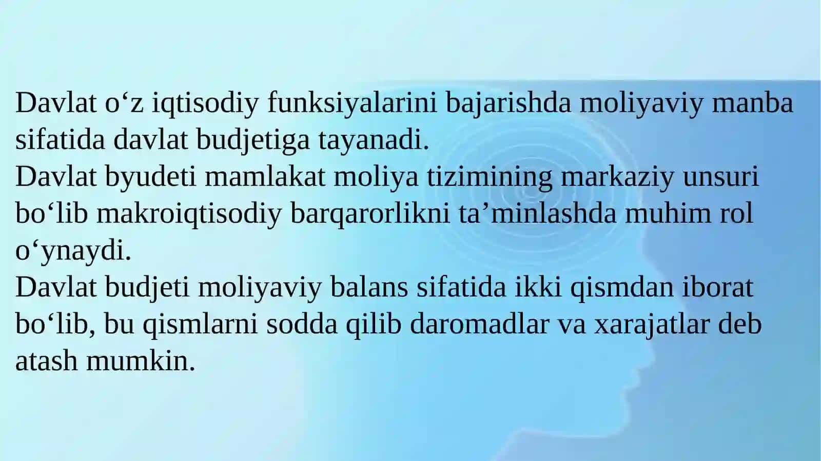 Davlat Budjeti Soliqlar 2