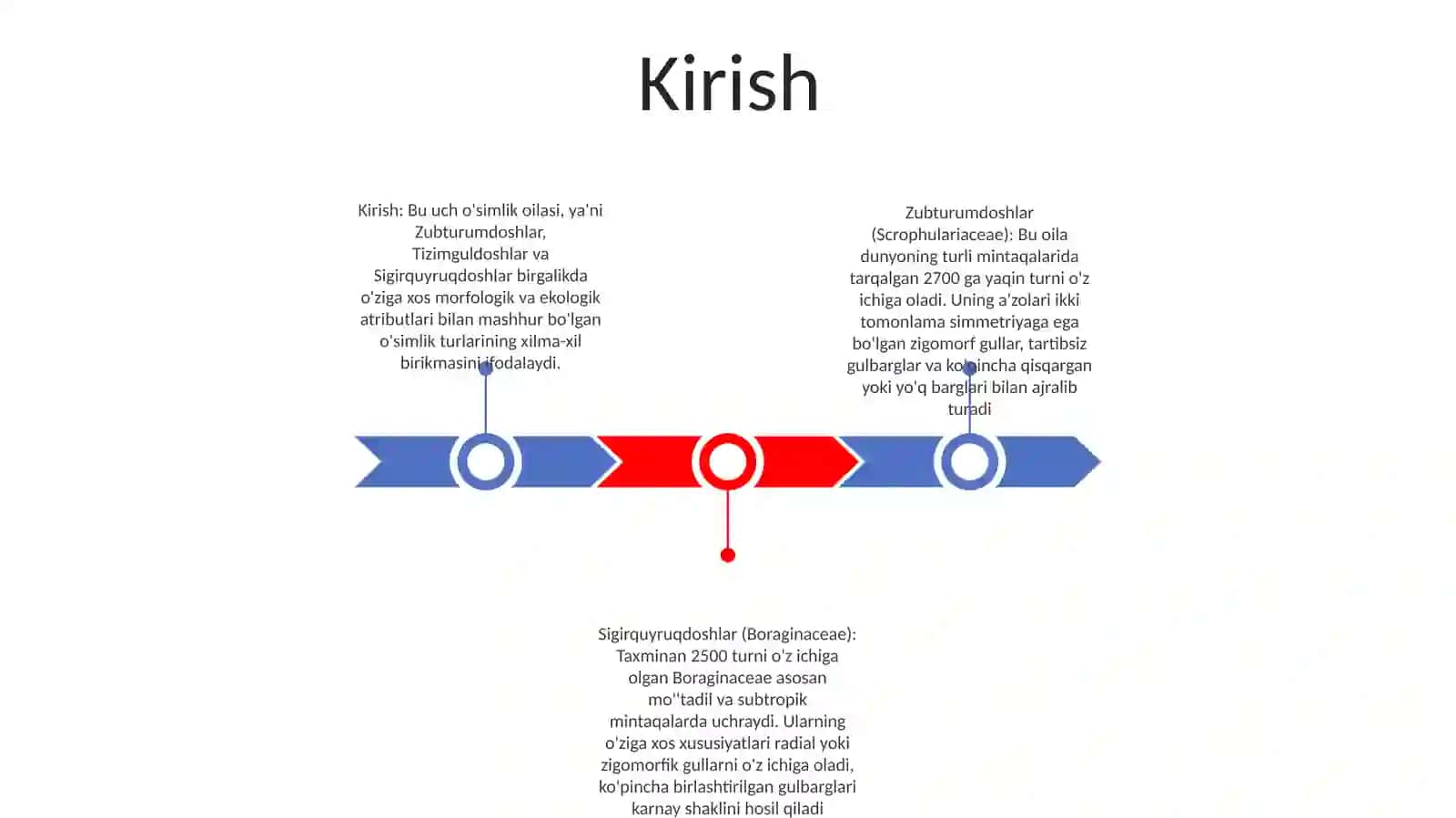 Zubturumdoshlar, Tizimguldoshlar Va Sigirquyruqdoshlar Oilalari Vakillarining Tuzilishi, Tarqalishi Va Ahamiyati 2