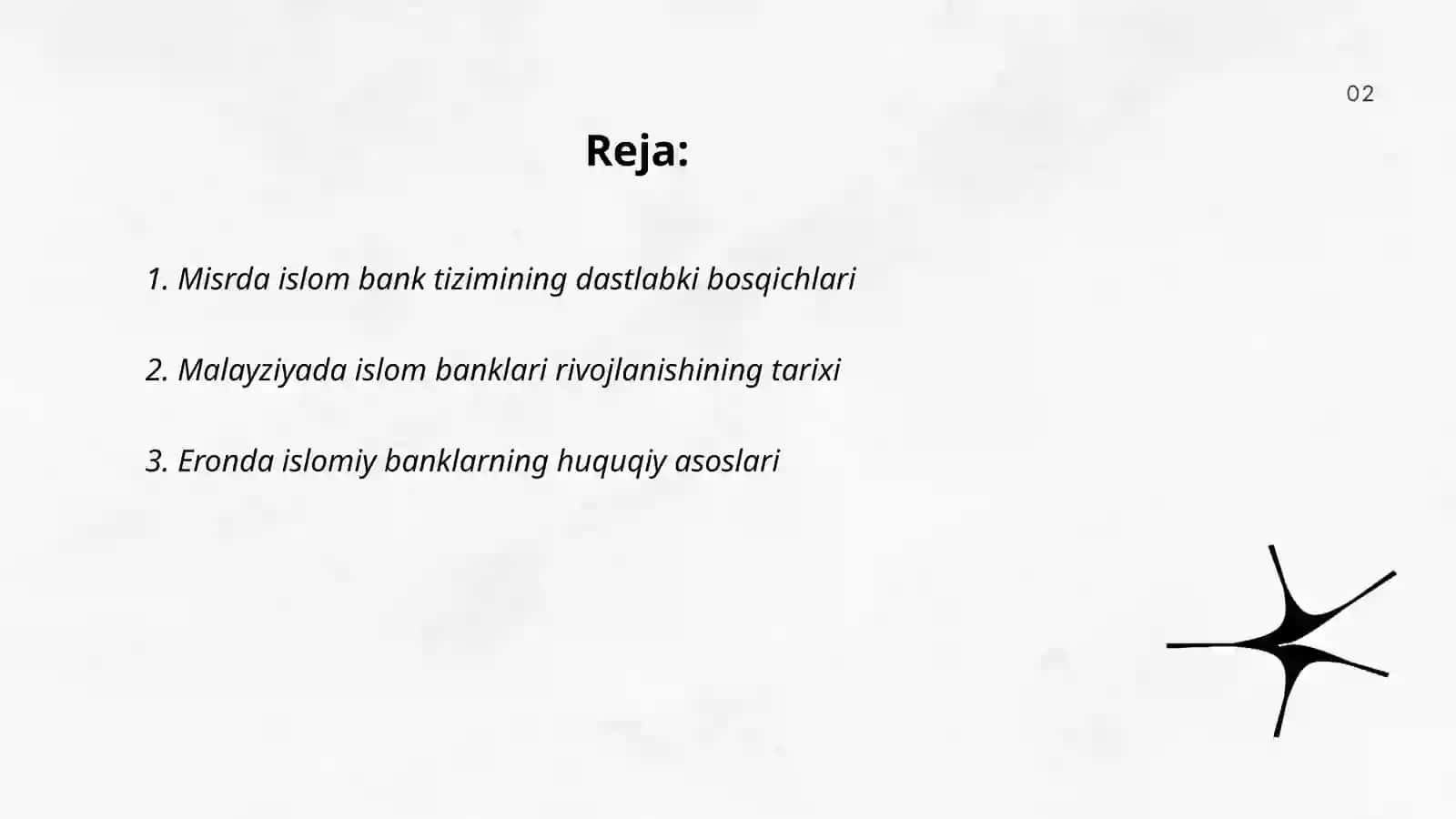 Misr,Malayziya va Eron mamlakatlarida Islom bank tizimining tashkil topishi va rivojlanishi 2