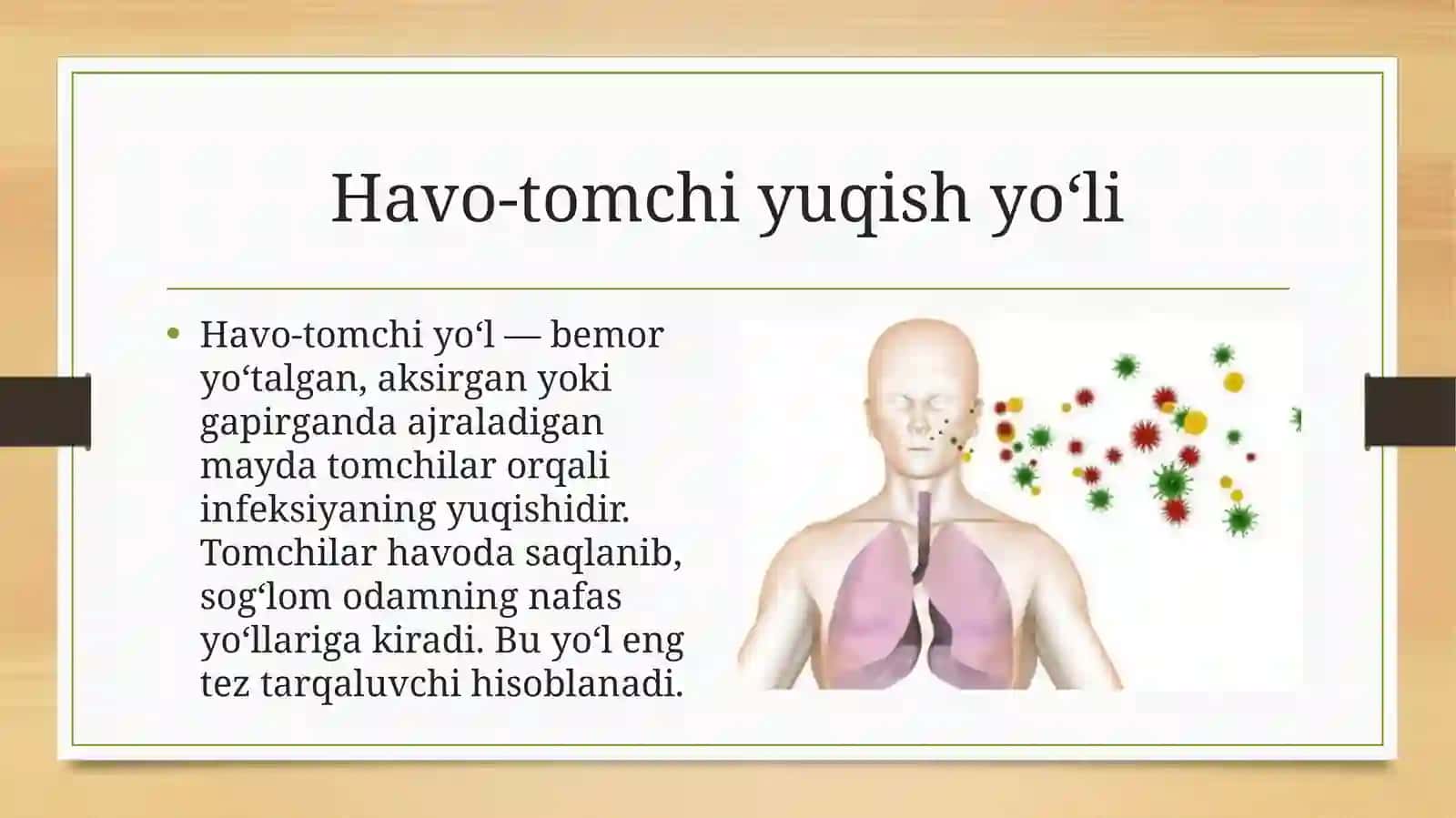 Havo-tomchiyuqishyo‘liningmohiyati 2