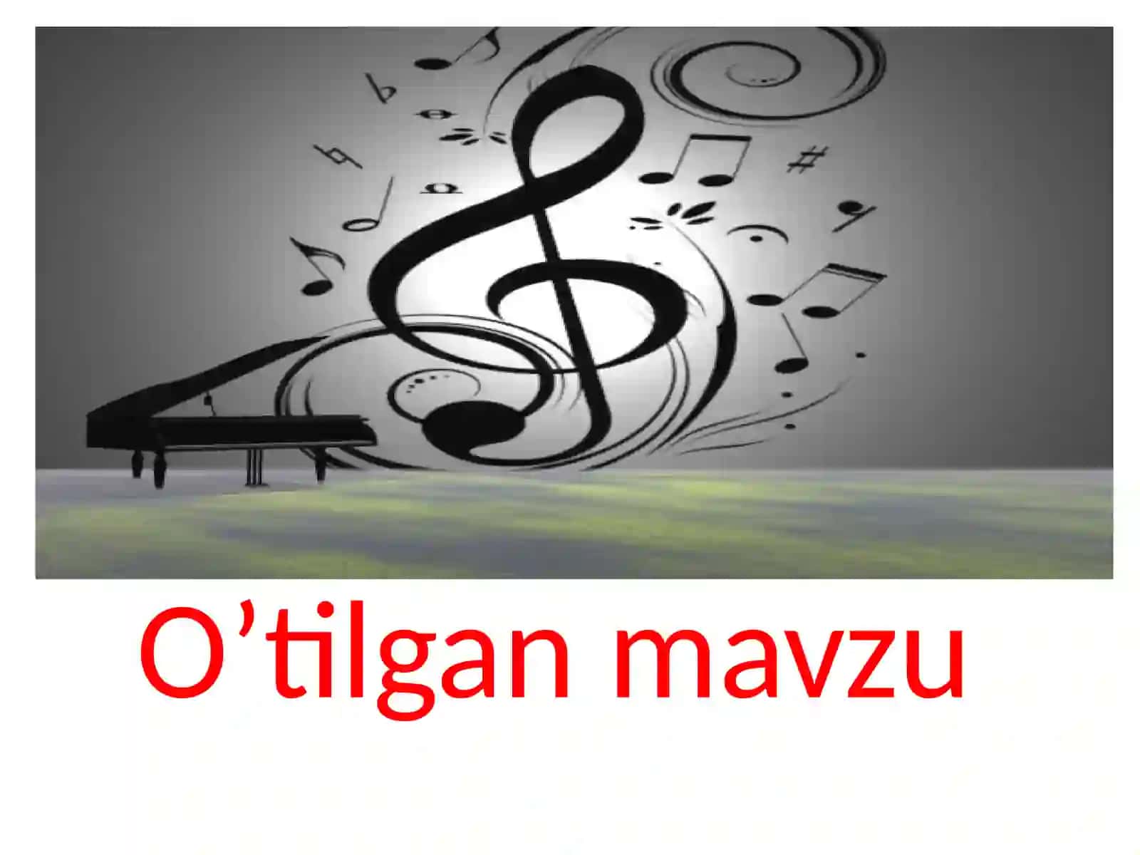 6-sinf Musiqa fanidan Zamonaviy musiqa turlari mavzusida ochiq dars ishlanmasi 2
