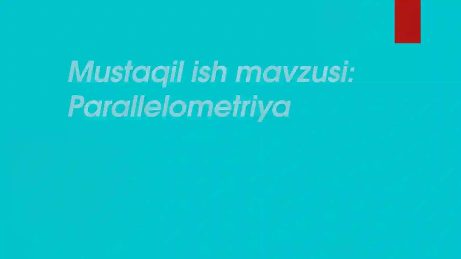 Parallelometriya 2