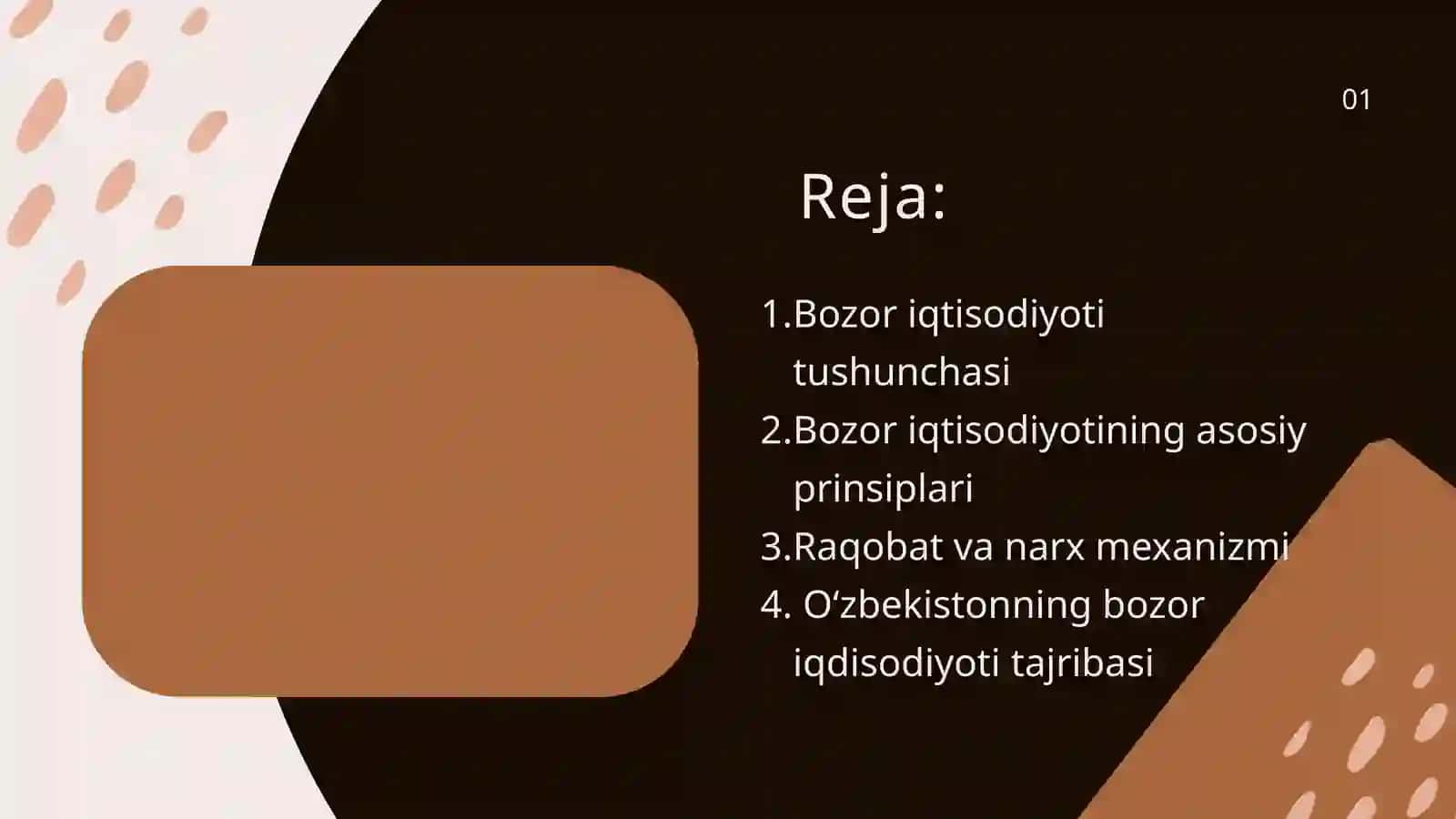 Bozor iqtisodiyoti va uning rivojlanishi 2