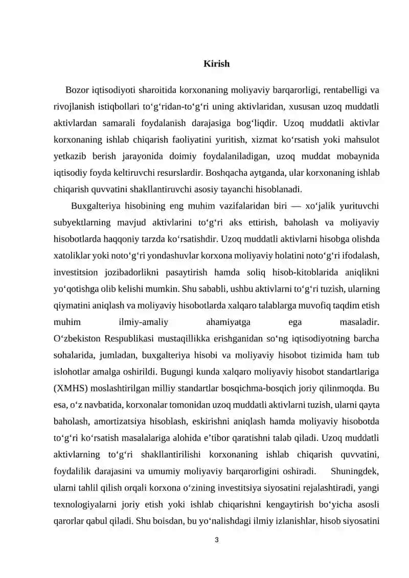 Uzoq muddatli Aktivlarni tuzish va taqdim etish tartibi 2