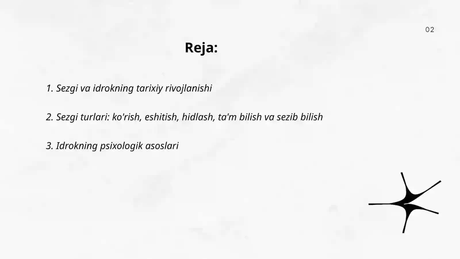 Sezgi va idrok 2