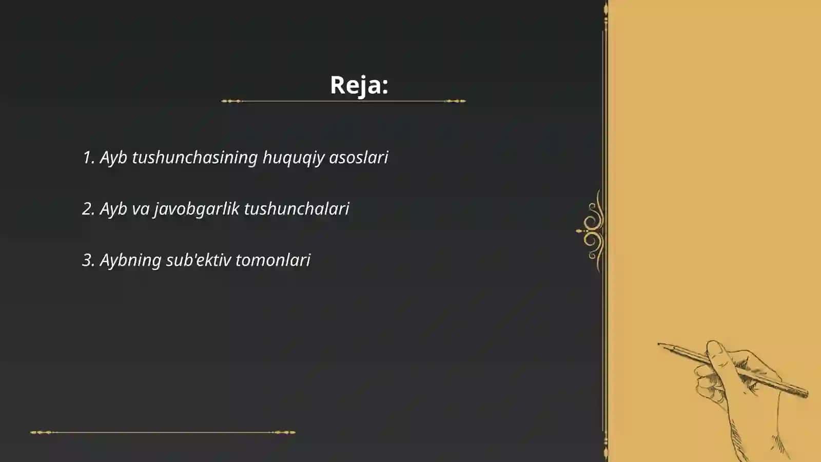 Ayb tushunchasi va uning shakllari 2