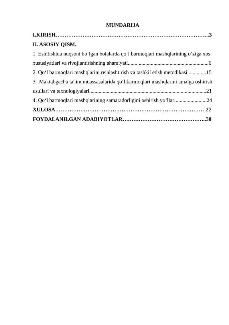 Eshitishida nuqsoni bolgan bolalar uchun maxsus maktabgacha ta’lim muassasalarida qo‘l barmoqlar mashqlarini rivojlantirish 2