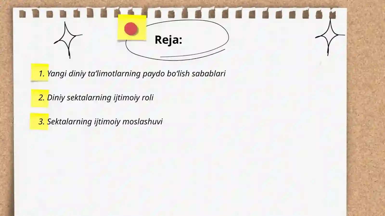 Yangi diniy taʼlimotlar va sektalar 2