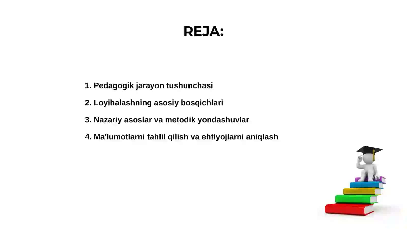 Pedagogik jarayonni loyihalash texnologiyasi 2