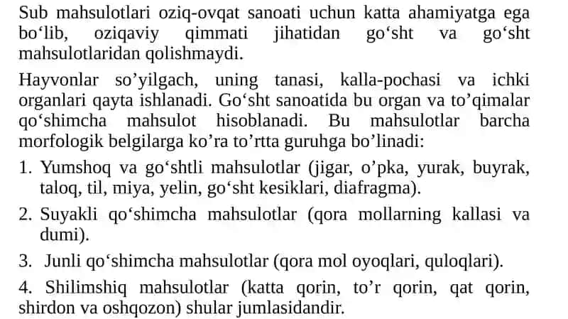Submahsulotlar 2