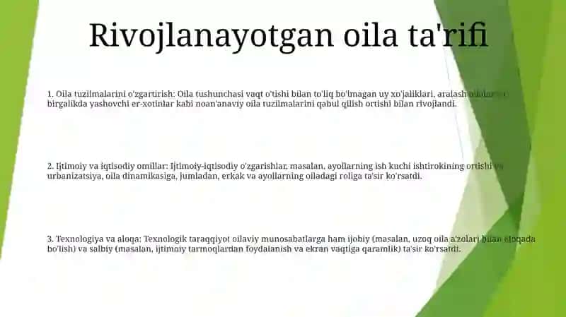 Xxi Asr Oilasi Konsepsiyasining Asosiy Mazmuni 2