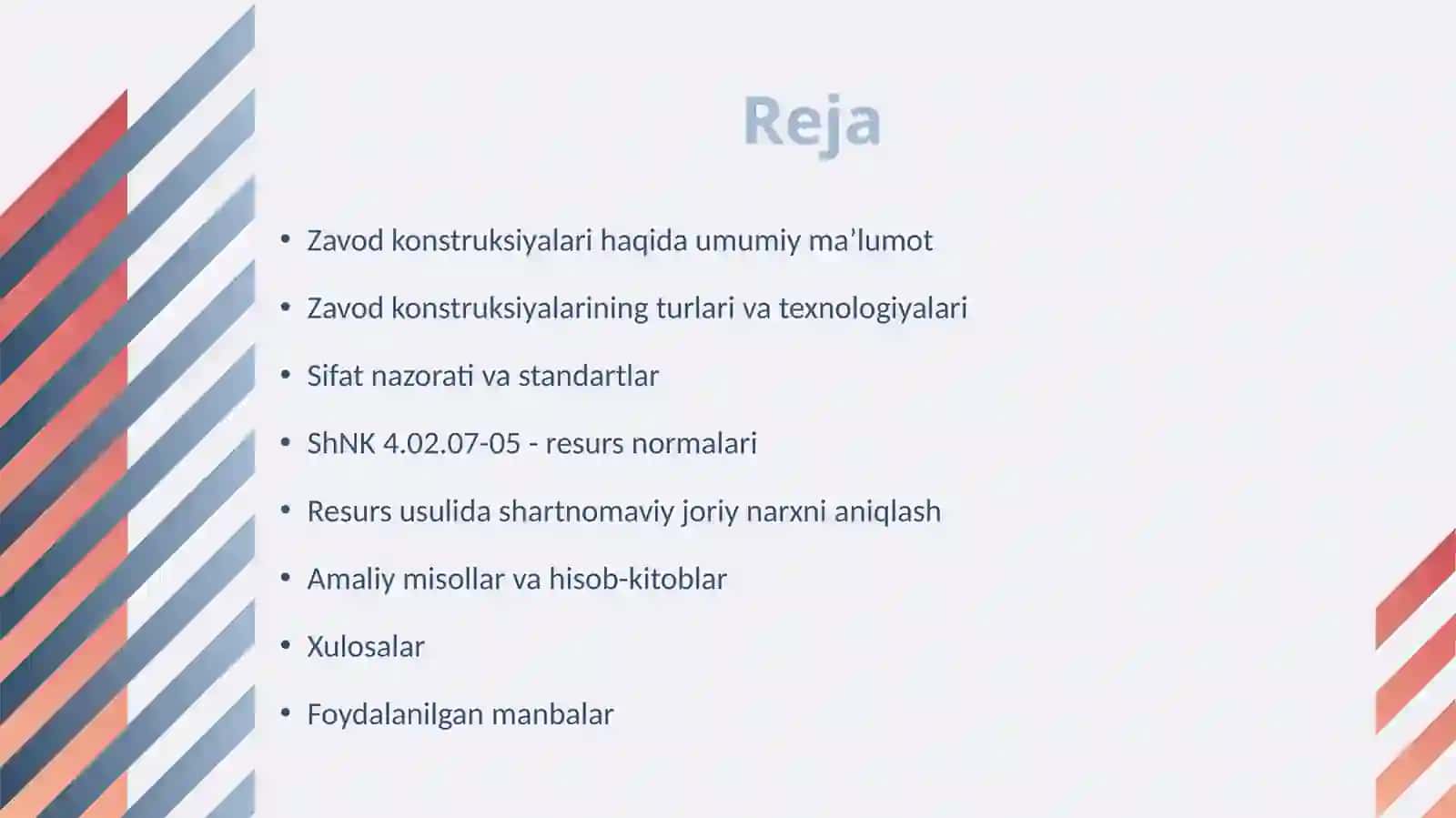 Qurilish bahosini shartnomaviy joriy narxlarda aniqlash qoidalari 2