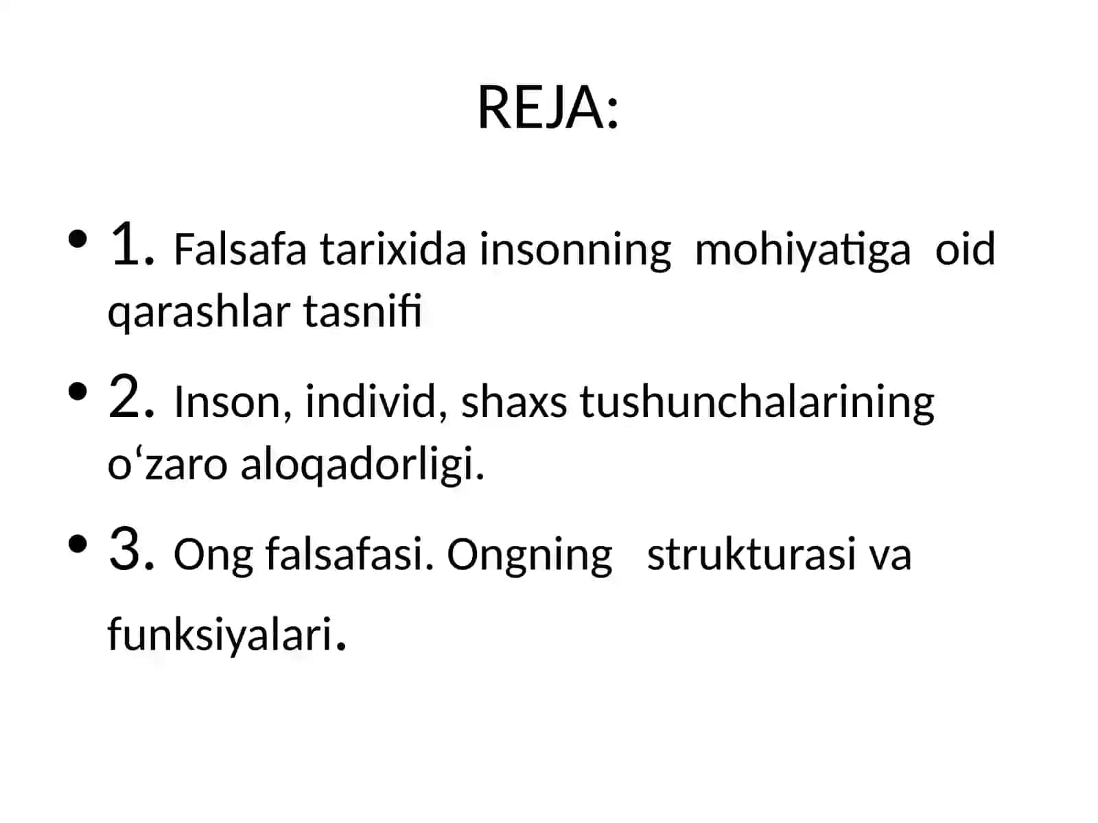 INSON FALSAFASI 2