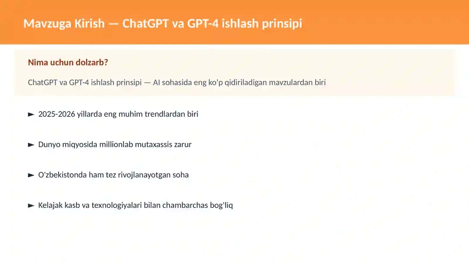 ChatGPT va GPT-4 ishlash prinsipi 2
