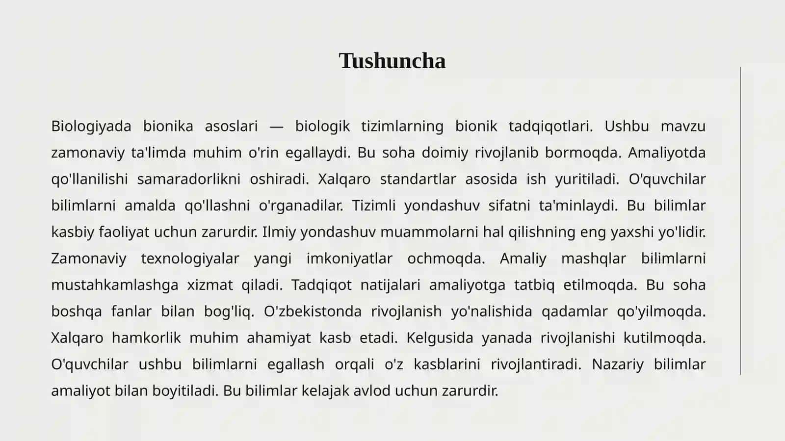 BIONIKA ASOSLARI 2