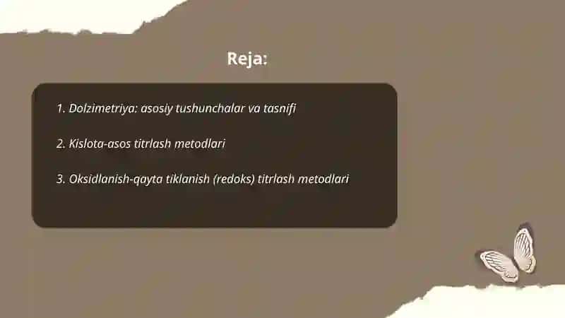 Dolzimetriya metodlari.Dolzimetrik asboblar 2