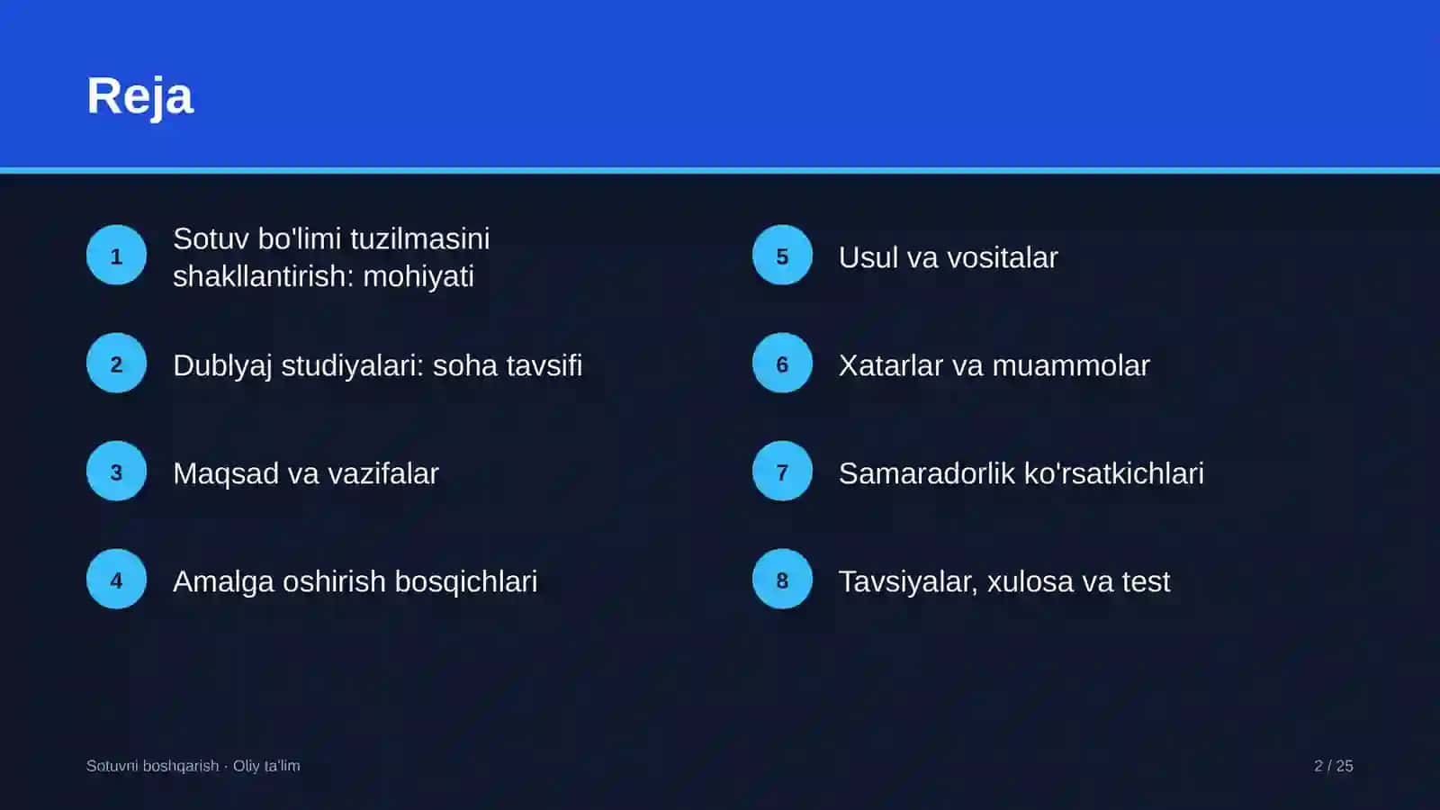 dublyaj studiyalarida sotuv bo'limi tuzilmasini shakllantirish 8861 2