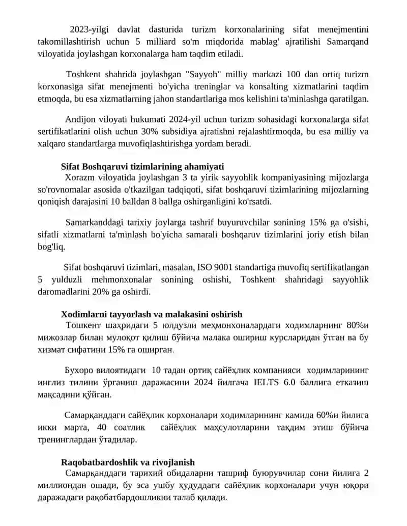Sifat nazorati dasturi 2