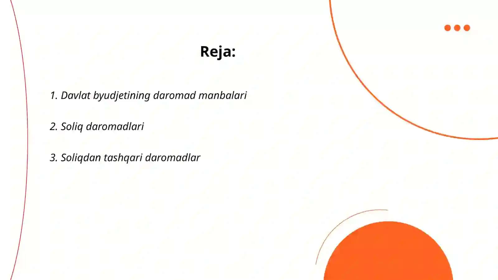 Davlat Byudjetining Daromadlari Tarkibi va Xarajatlari 2