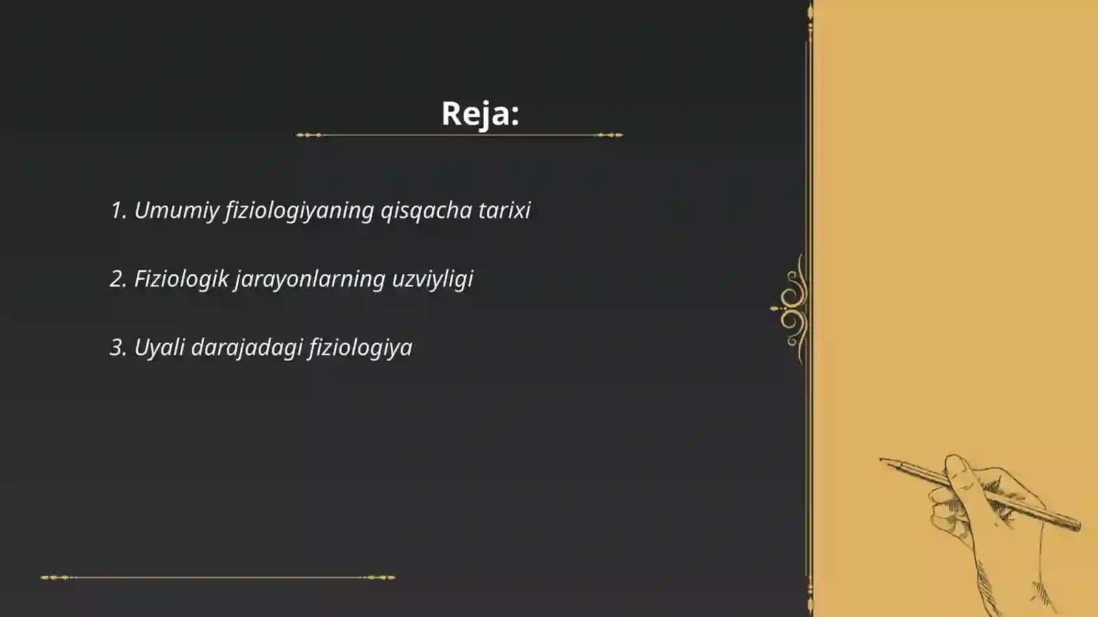 Umumiy fiziologiya 2