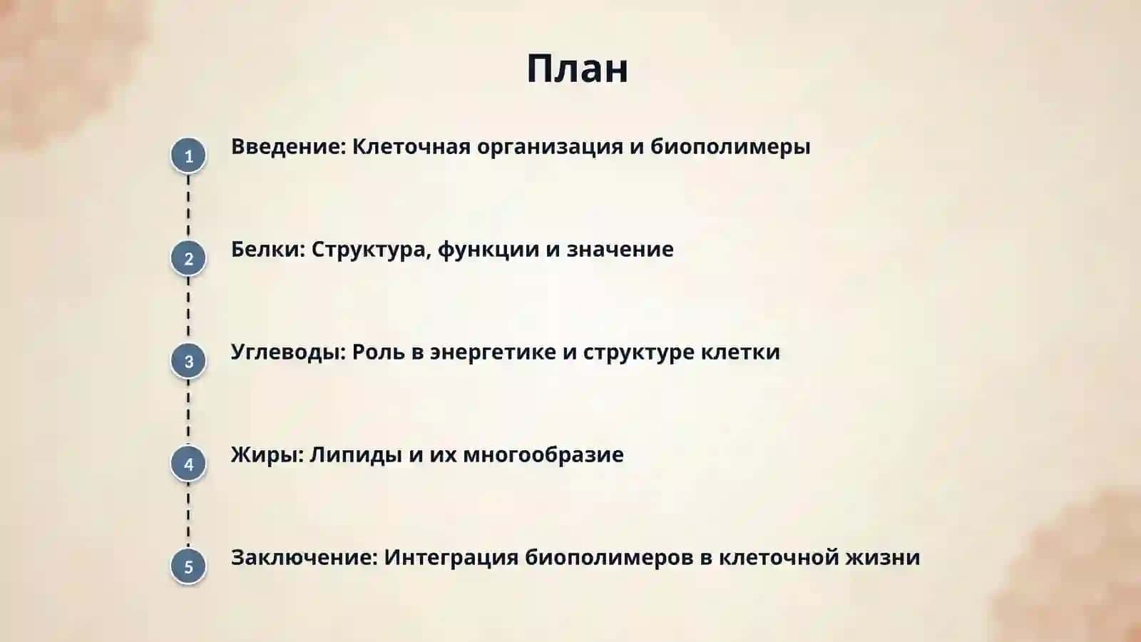 Физико-химическая структура клетки. Белки. Углеводы. Жиры. 2