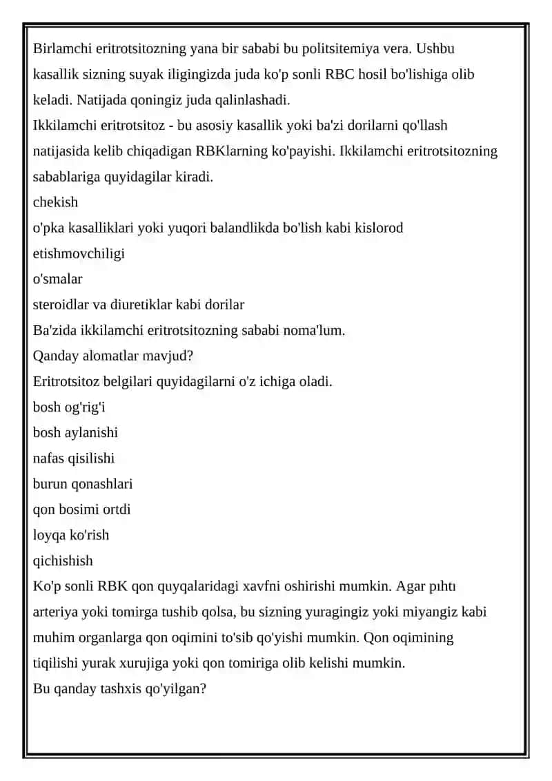 Eritrositoz 2