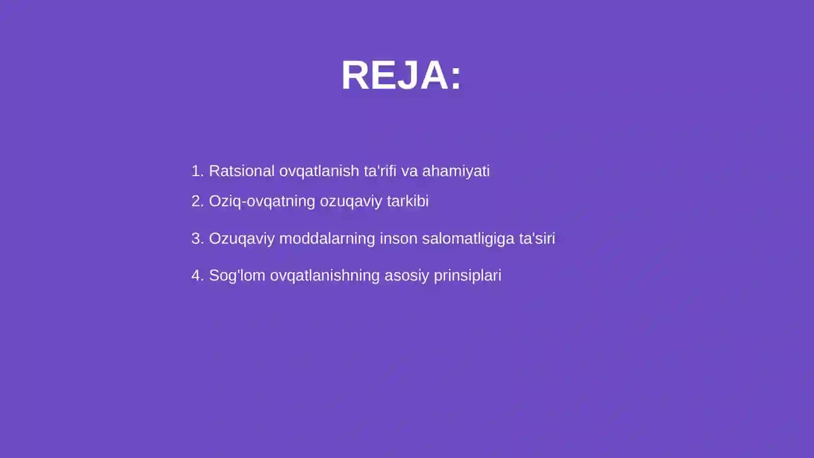 Ratsional ovqatlanish 2