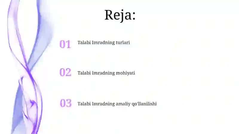 Imrad talabi 2