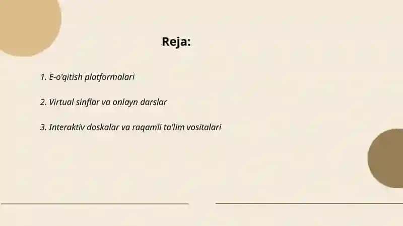 Ta'limda zamonaviy tegnologiyalar 2